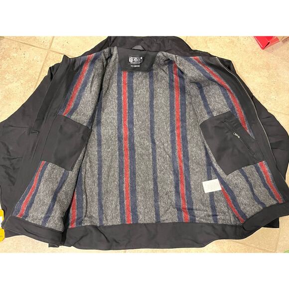 Carhartt Duck Blanket Lined Relaxed Fit Detroit Jacket Black XLT NWT USA MADE - Picture 7 of 8